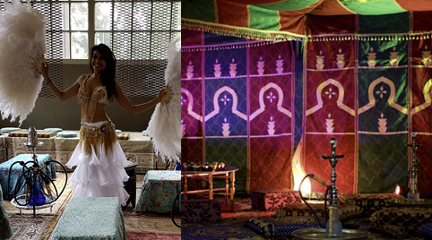 Aladdin Thema avond met Magic en Humor