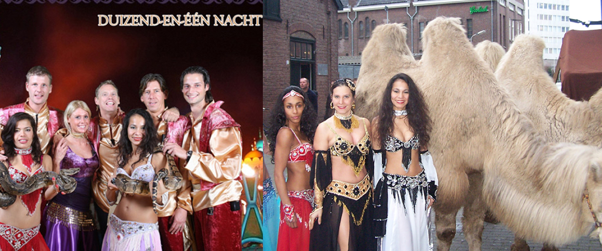 Buikdanseres Oosterse Thema Feest